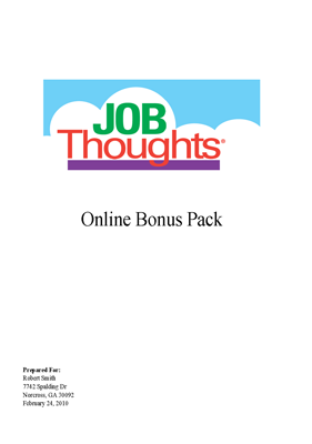 Employee Fast Start Pack